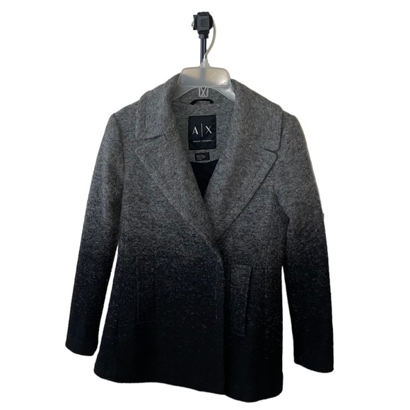 Armani Exchange Jackets & Blazers - Armani Exchange Black & Gray Jacket